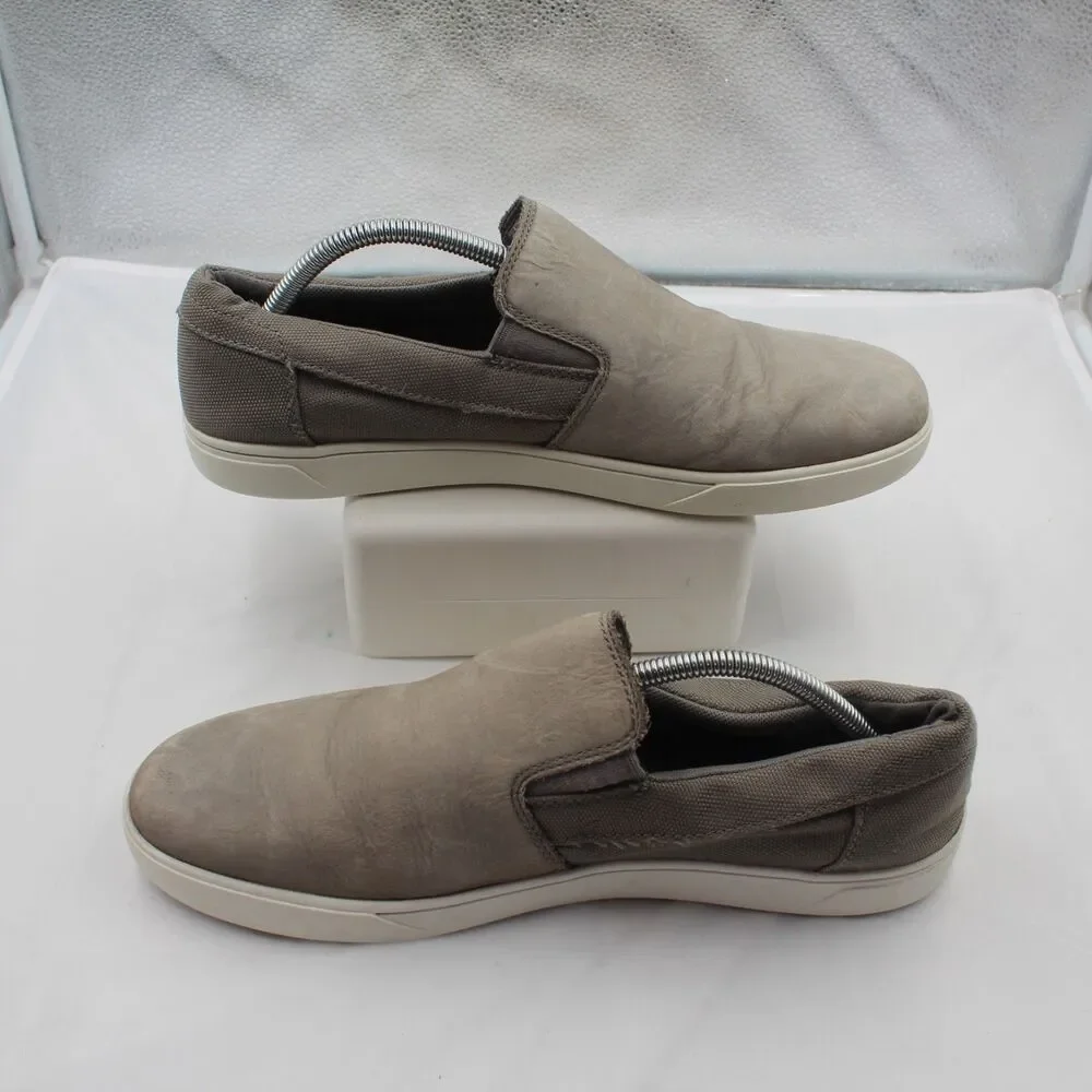 Timberland Groveton Men Size 11.5 Slip On Casual Loafer Sneakers Medium Grey